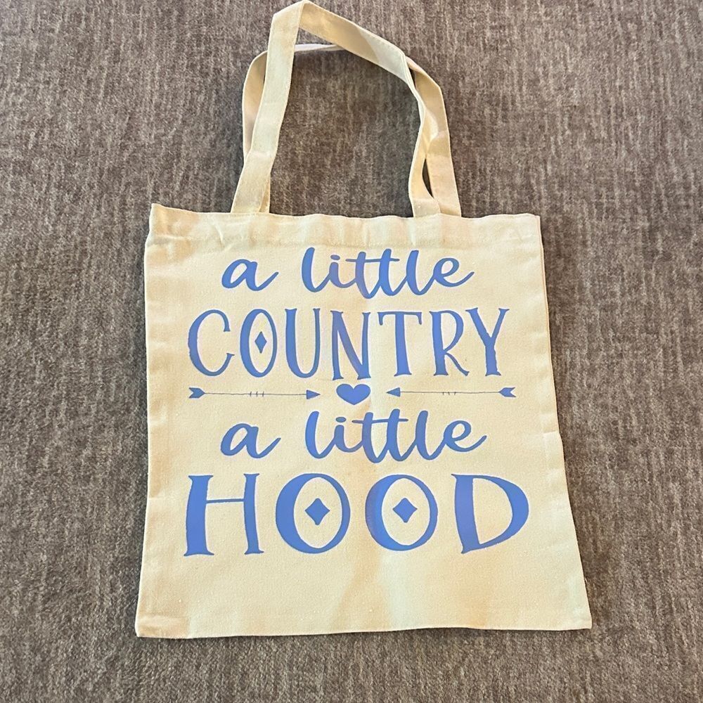 Country Hood Canvas Tote Bag